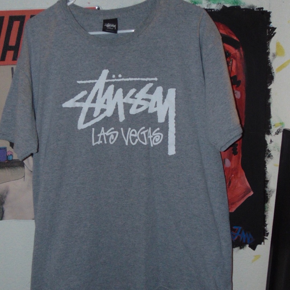 Las Vegas stussy shirt Large